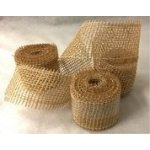 Jutová stuha 4cm x 3m - přírodní 1ks – Zboží Mobilmania