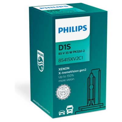 Výbojka D1S PHILIPS Xenon X-tremeVision gen2 85415XV2C1 – Zboží Mobilmania