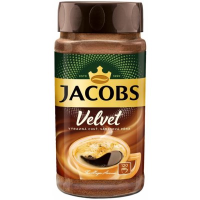 Jacobs Velvet Crema 200 g – Zbozi.Blesk.cz