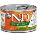 N&D Pumpkin Dog Adult Mini Grain Free duck 140 g