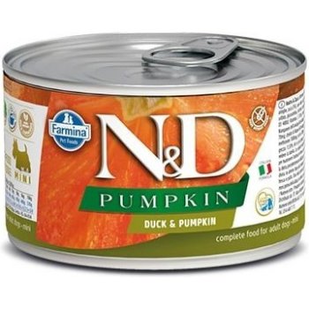 N&D Pumpkin Dog Adult Mini Grain Free duck 140 g