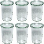 Weck zavařovací sklenice Sturz 6 x 850ml s víčkem – Zboží Dáma