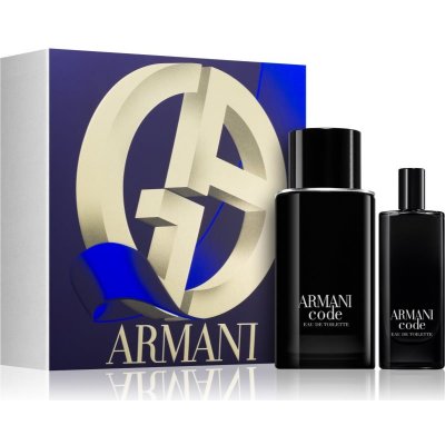 Giorgio Armani Code For Men (2023) - EDT 75 ml (plnitelná) + EDT 15 ml – Zboží Mobilmania