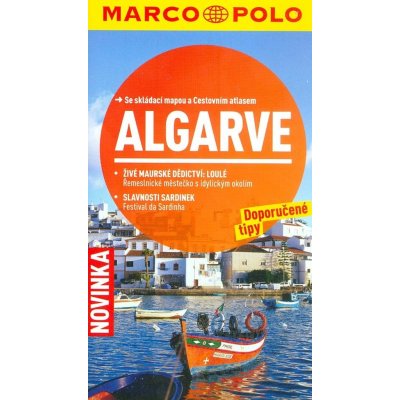 Algarve Průvodce se skládací mapou