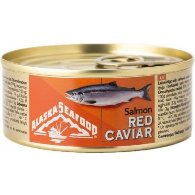 AlaskaWild Kaviár z divokého lososa Nerka 95 g – Sleviste.cz