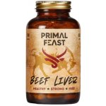 Primal Feast Beef liver Bio hovězí játra sušená mrazem 180 kapslí – Hledejceny.cz