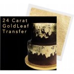 Zlatý lístek Sugarflair - 24 karátů - jedlé zlato – Zboží Dáma