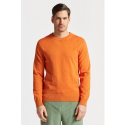 Gant Cotton Flamme C-neck oranžová