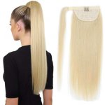Culík z pravých vlasů na prodlužování vlasů 40cm 613 - nejsvětlejší blond – Zboží Mobilmania