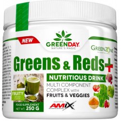 GreenDay Amix Greens & Reds 250 g Fruity