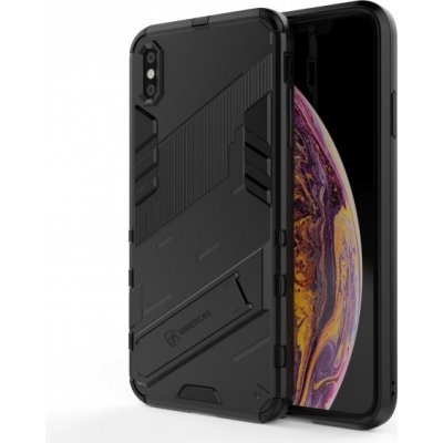 Pouzdro AppleKing odolné ochranné se stojánkem iPhone XS Max - černé – Zboží Mobilmania