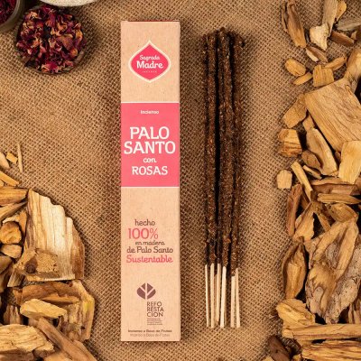 Sagrada Vonné tyčinky Madre Palo Santo & Rose 30 g – Hledejceny.cz