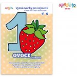 Omalovánky pro nejmenší Ovoce a číslice – Zboží Mobilmania