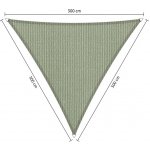 Lazy Momo Shadow 3 x 3 x 3 m moonstone zelená – Zboží Dáma