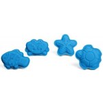 Bigjigs Toys Silikonové formičky modré Ocean – Zboží Dáma