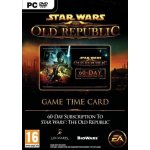Star Wars: The Old Republic 60 day prepaid card – Sleviste.cz