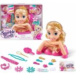 Alltoys Česací hlava Sparkle Girlz s doplňky – Zboží Mobilmania