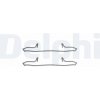 Brzdové kotouče Sada prislusenstvi, oblozeni kotoucove brzdy DELPHI LX0223