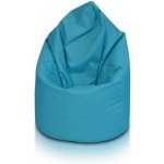 TiaHome sedací vak Hruška Sako XL polyester tmavě hnědá – Zboží Dáma