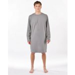 Gino pánská noční košile (79203_MxGLMZ) šedá – Zboží Mobilmania