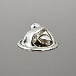 Pinarna zapínání stříbrný motýlek – Sleviste.cz