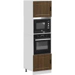 vidaXL Skříňky na troubu 2 ks Porto hnědý dub kompozitní dřevo 11461.3315058 – Hledejceny.cz