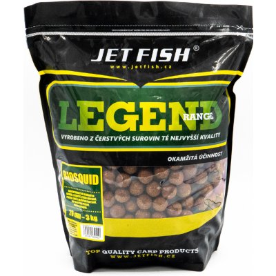 Jet Fish boilies Legend Range Biosquid 250g 24mm – Zbozi.Blesk.cz