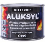 Kittfort Aluksyl Vypalovací silikonová žáruvzdorná barva 0199 černá, 400 g