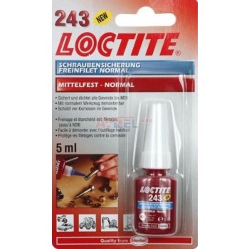 LOCTITE 243 zajišťovač šroubů SP 5g