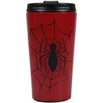 CurePink Nerezový cestovní hrnek Marvel|Spiderman Spidey Senses 300 ml