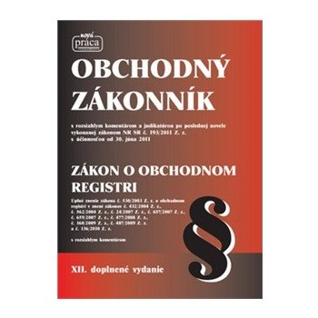 Obchodný zákonník Zákon o obchodnom registri