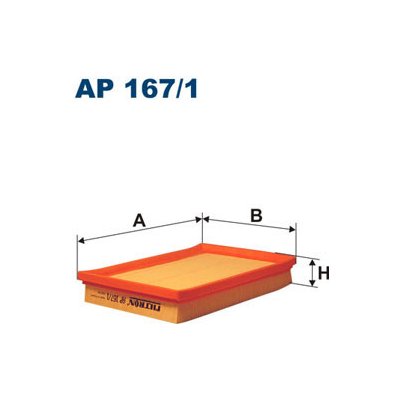 FILTRON Vzduchový filtr AP 167/1 – Hledejceny.cz