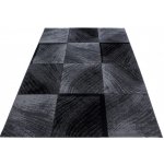 Nej-koberce Plus čtverce šedo černý – Zboží Mobilmania