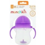 Munchkin Click Lock Tip & Sip hrnek s brčkem Purple 207 ml – Hledejceny.cz