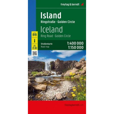Island 1:400 000 / automapa – Sleviste.cz