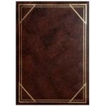 Jednobarevné fotoalbum, 10x15, zasunovací B-46200S Vinyl 2 hnědé – Zboží Živě