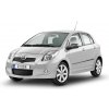 Blatník, podběh, bočnice k vozům RIDER, Ochranné boční lišty na dveře, Toyota Yaris II, 2005-2011, 5 dveř.