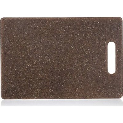 BANQUET Prkénko krájecí plastové GRANITE Dark Brown 30 x 20 x 0,8 cm – Zboží Mobilmania