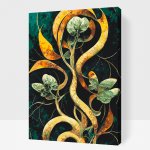 Vymalujsisam.cz Malování podle čísel Abstraktní květ – Zboží Dáma