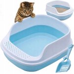 Verk Kočičí toaleta s lopatkou 48 x 38 x 19 cm – Zboží Mobilmania