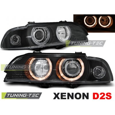 Tuning-Tec Přední čirá xenonová světla BMW 5 E39 (1995 - 2003) - xenon D2S - Angel Eyes | Zboží Auto