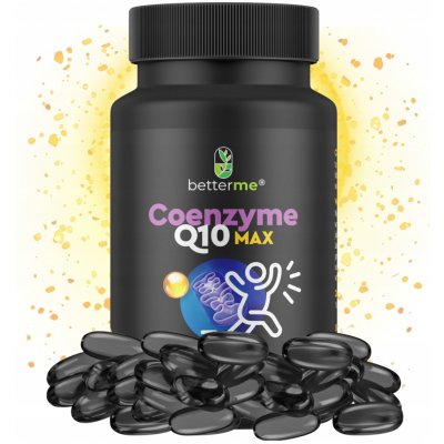 BetterMe Koenzym Q10 200mg 100 kapslí – Hledejceny.cz