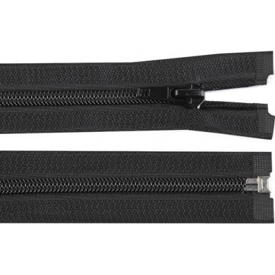 Spirálový zip No 5 délka 100 cm bundový, malé, 332 černá – Hledejceny.cz