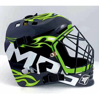 MPS PRO FLAME Black/Green černá mřížka – Zboží Mobilmania