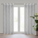 Takoy Hotová záclona ALENI zdobená aplikací 140 x 250 cm-HF-460873 | 140 x 250 cm – Hledejceny.cz