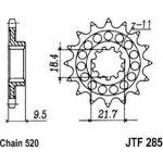 JT Sprockets JTF 285-14 | Zboží Auto