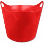 Waldhausen Plastový kbelík Flexi 28L červený – Zboží Mobilmania