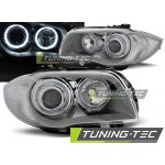 Přední světla LED Angel Eyes BMW 1 E81/E87 04-07 chrom | Zboží Auto