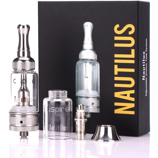 aSpire Nautilus BVC clearomizér Stříbrná 5ml od 579 Kč - Heureka.cz