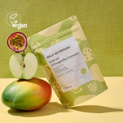 Wild Nutrition KSM-66 Ashwagandha pro děti 60 gummies – Hledejceny.cz